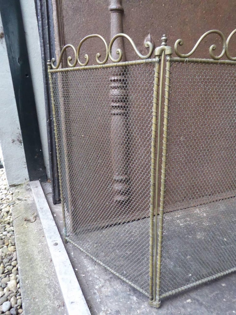 French Art Nouveau Fireplace Screen Or Fire At 1stdibs French Art Nouveau Fireplace Screen Or Fire In Good Condition For Amerongen