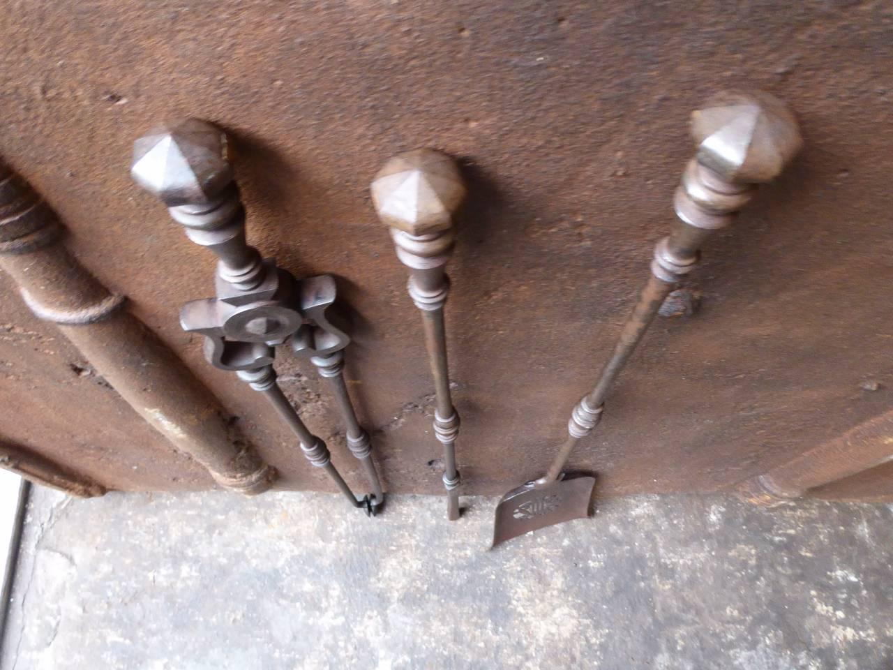 English Fireplace Tools or Fire Tools, 19th Century  3