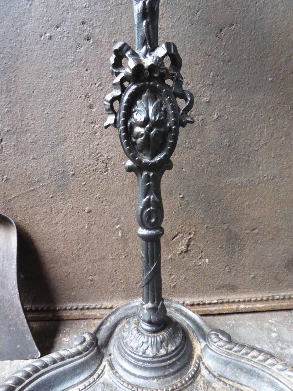 Antique French Fireplace Tools or Fire Tools, 19th Century 3