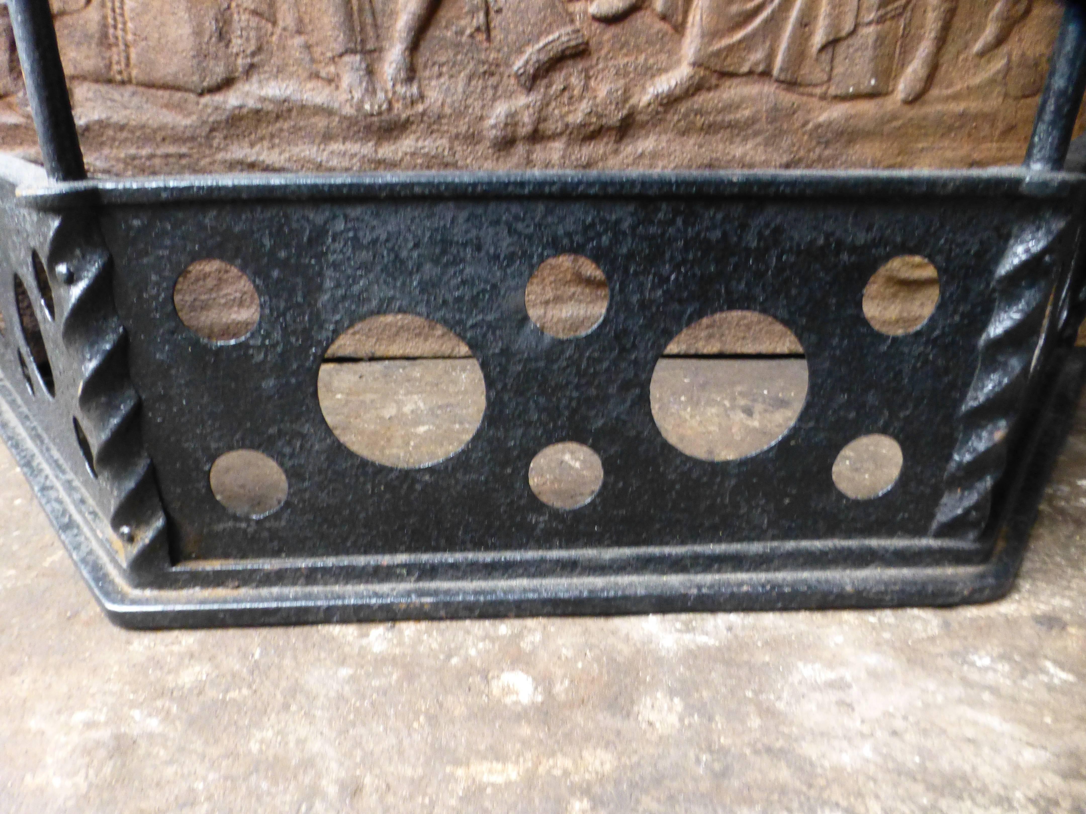 Iron 19th Century Victorian Fireplace Guard, Fire Guard