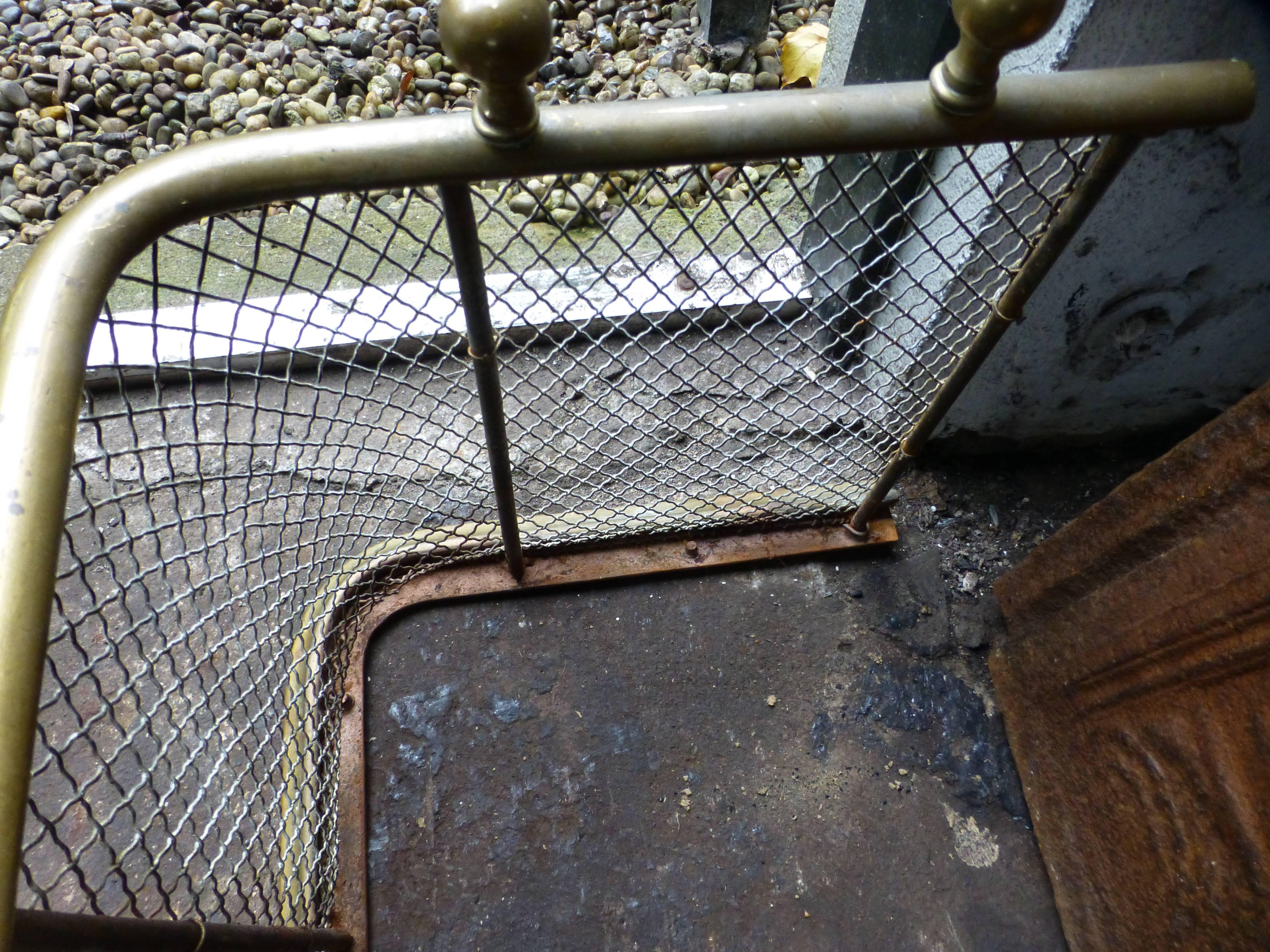 19th Century Brass and Wirework Fender 2