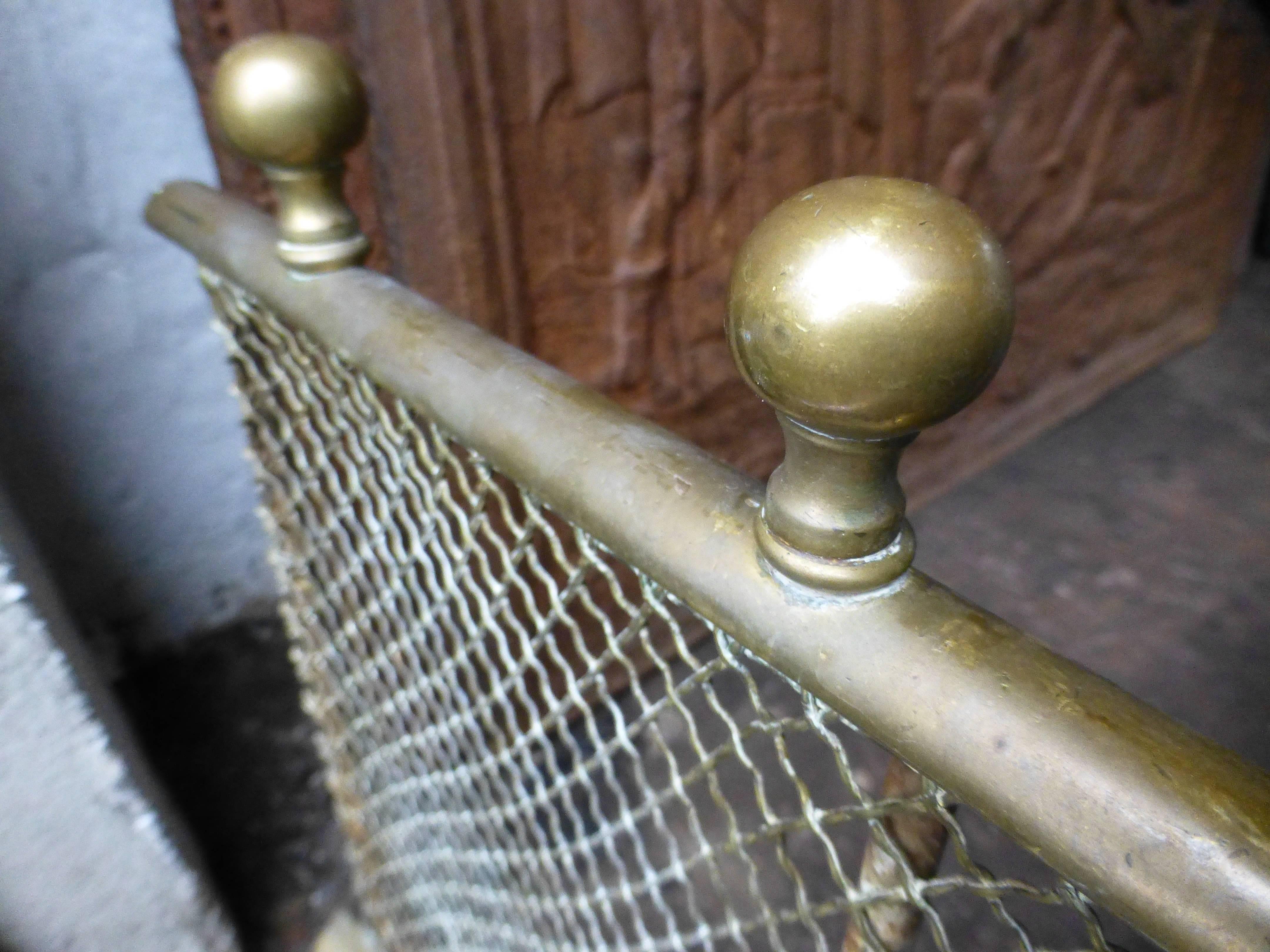 19th Century Brass and Wirework Fender 3