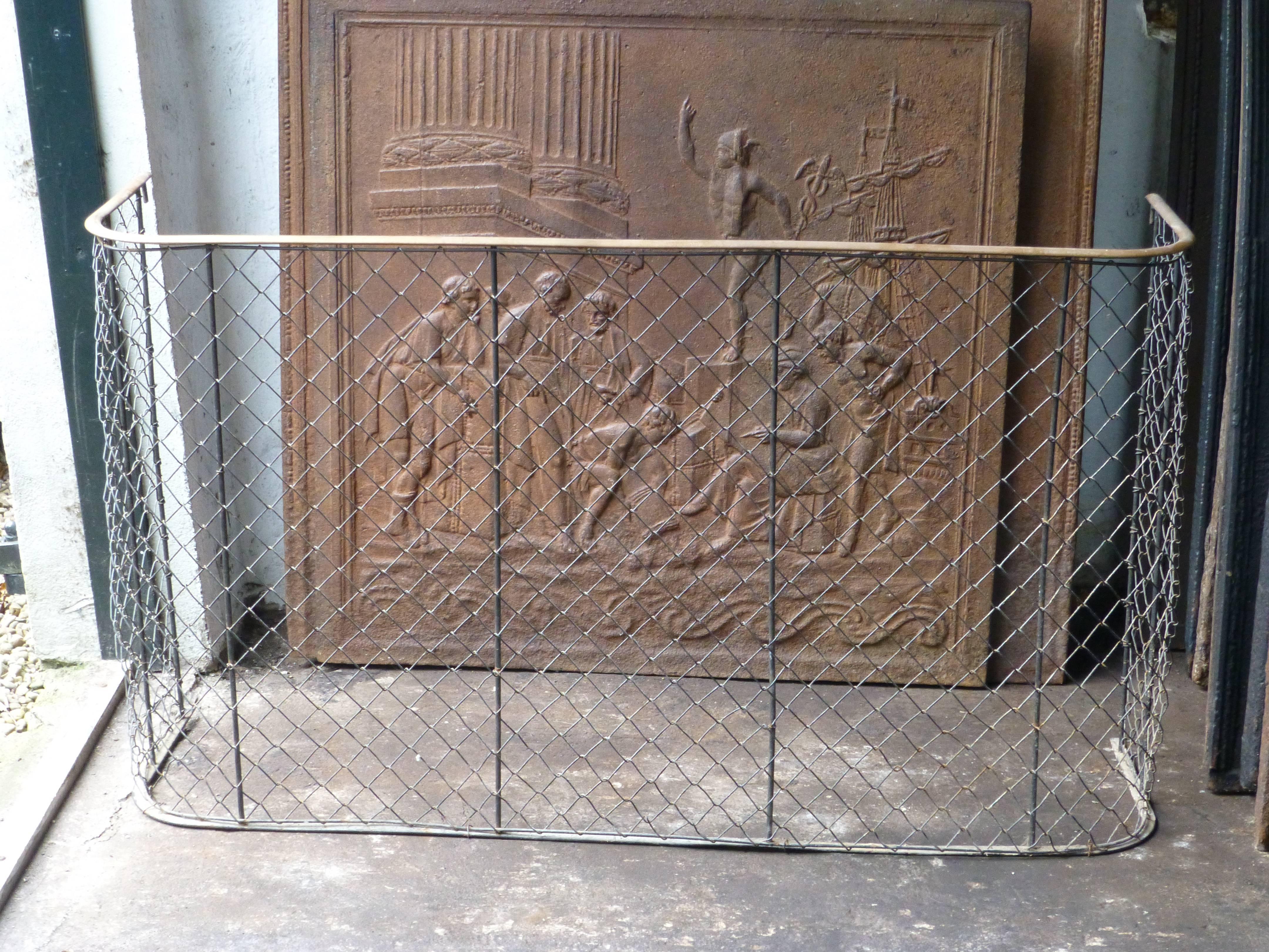 We always have 50+ antique fire screens - fireplace screens, fenders and fire guards in stock that can be ordered on line. See our website for our current stock and prices.
