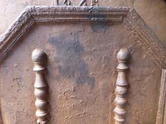 18th Century French Fireback / Backsplash with Pillars of Hercules