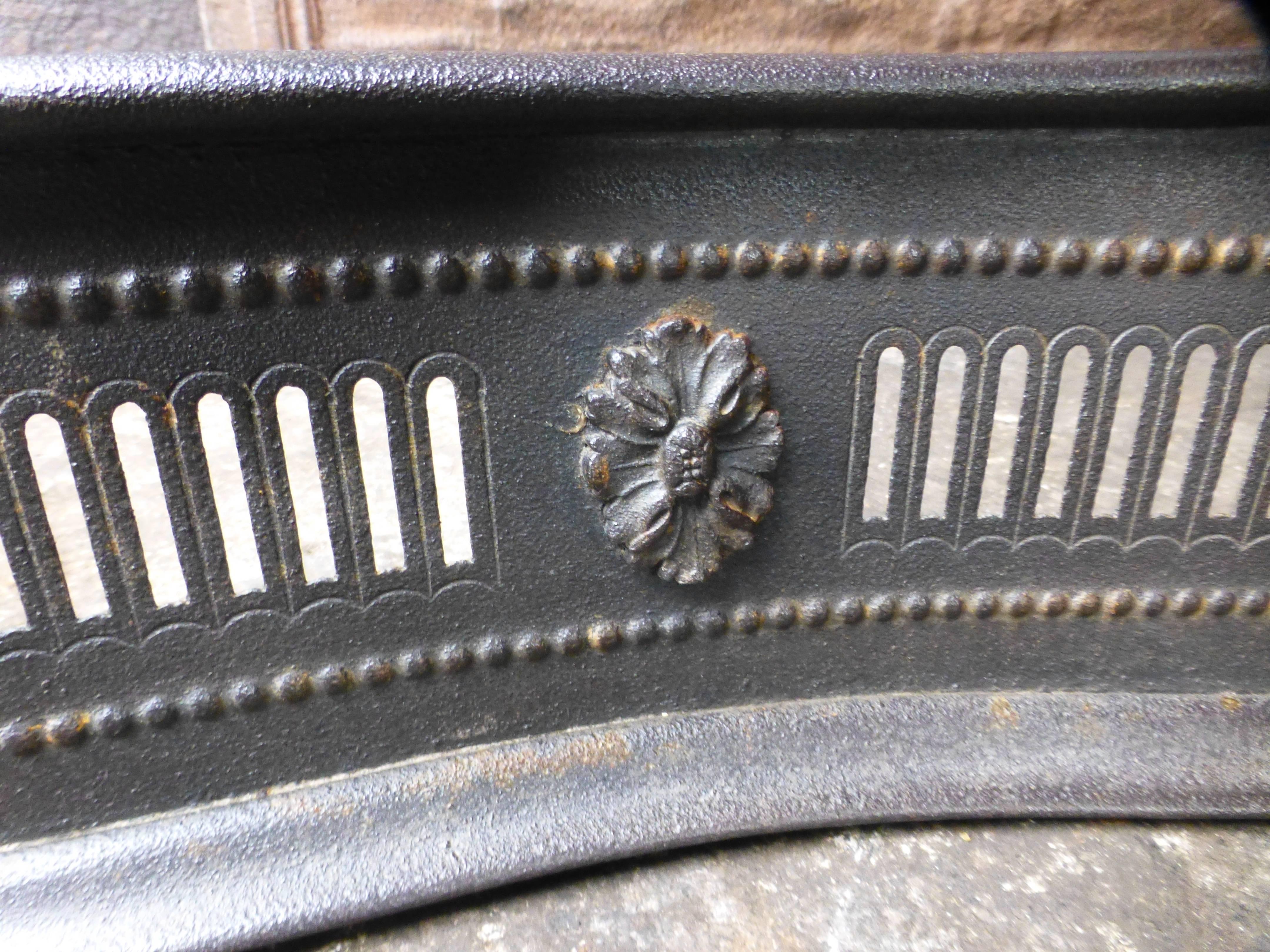 19th Century Fireplace Fender or Fire Fender In Good Condition In Amerongen, NL