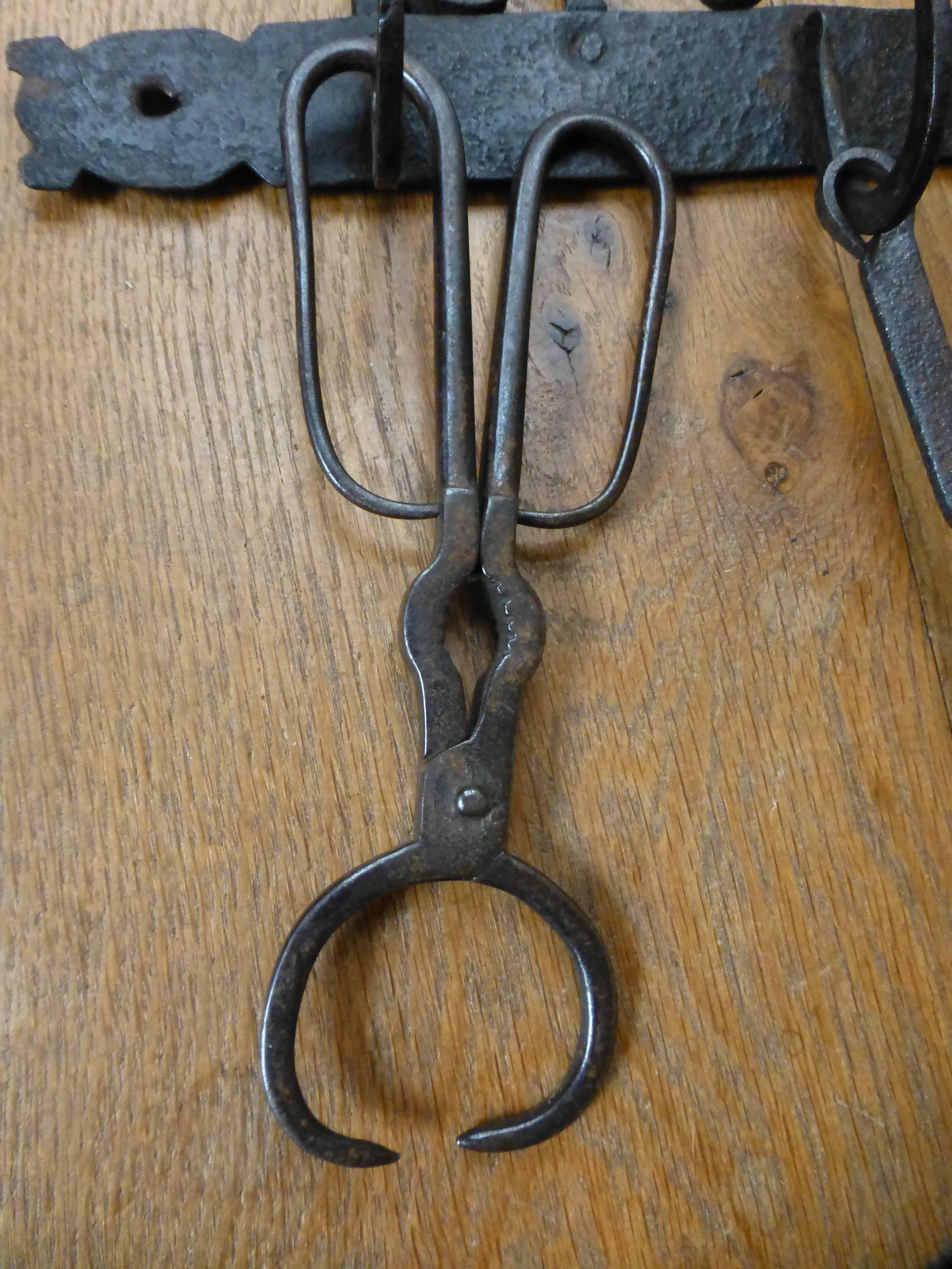 Louis XV 18th-19th Century Dutch Fireplace Tools, Fire Tools For Sale