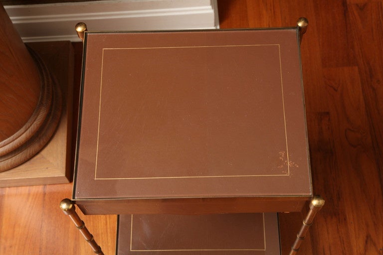 Maison Jansen Side Tables In Good Condition In New York, NY