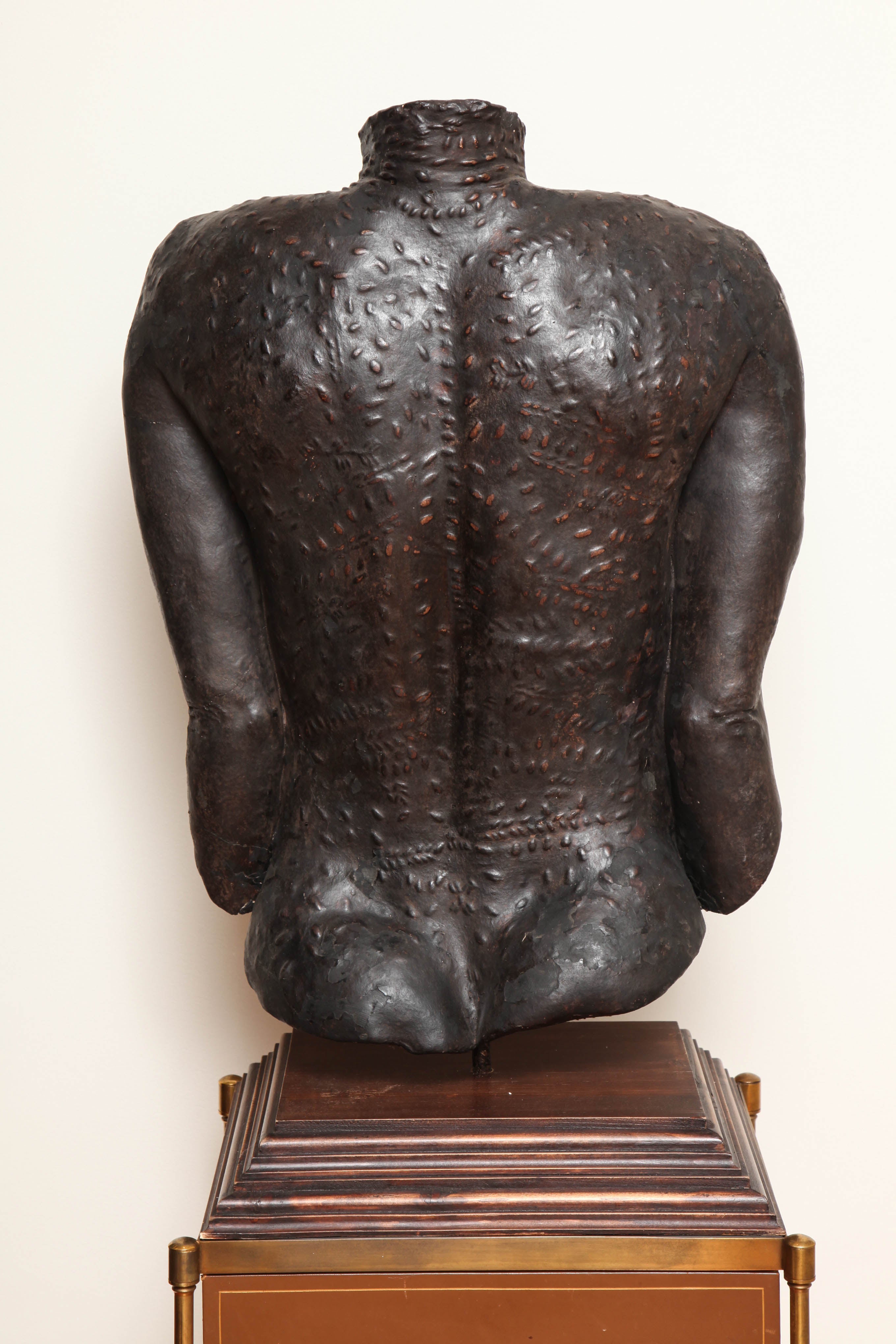 Sculpture of a Woman's Back For Sale