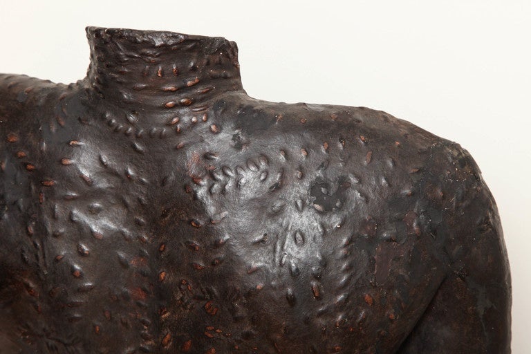 Contemporary Sculpture of a Woman's Back For Sale