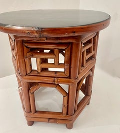 Chinese Export, Brighton Pavilion Style. Low Stool/Table