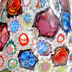 Reserved for Karen - Fratelli Toso Murano Millefiori Mosaic Italian Pitcher