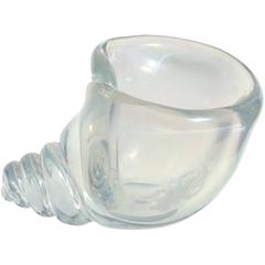 Seguso Vetri d'Arte Murano Iridescent Italian Art Glass Seashells 7