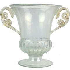 Art Deco Decorative Objects 5 248 For At 1stdibs Paolo Venini Murano Iridescent Gold Flecks Italian Art Gl Snakes Trophy Vase