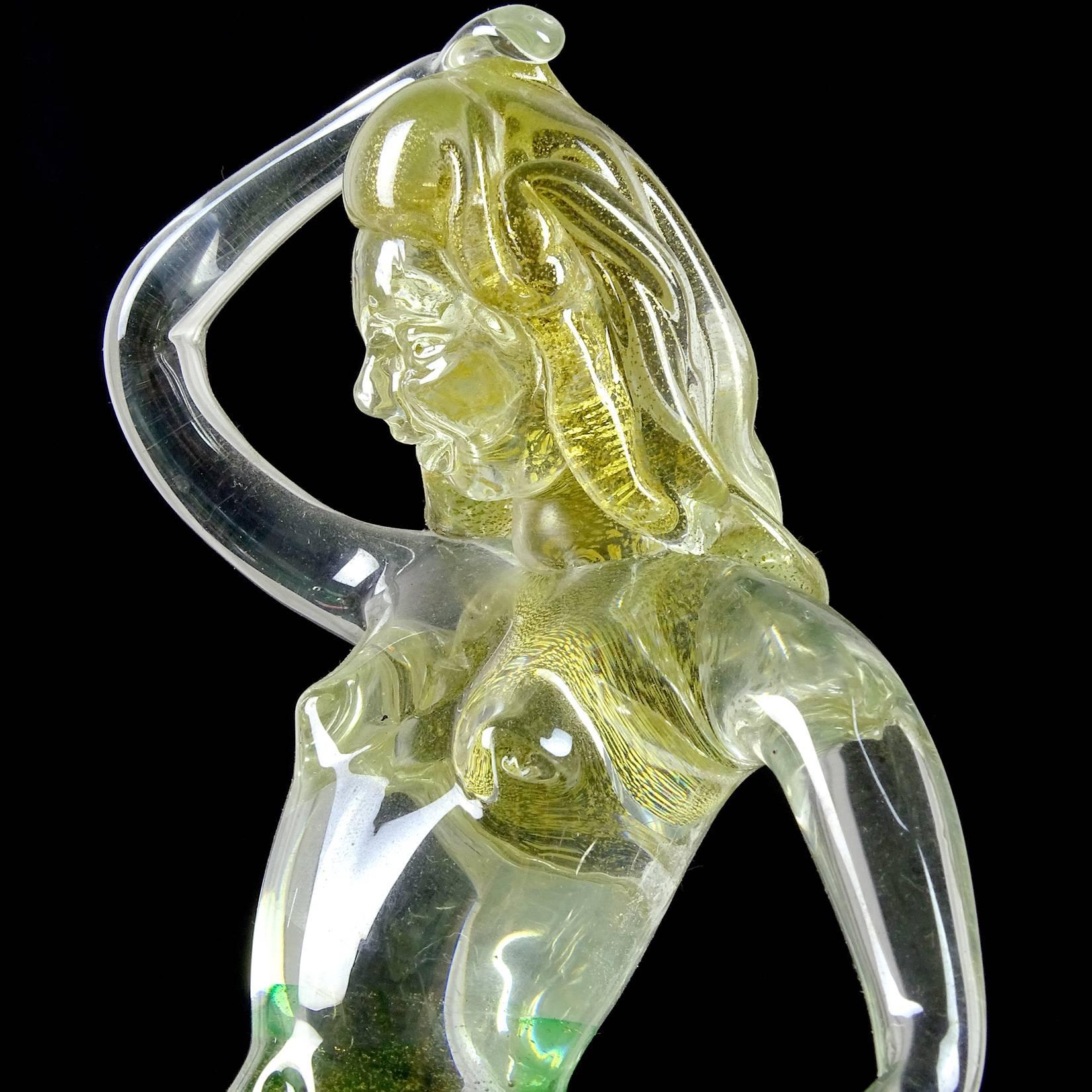 glass mermaid figurine
