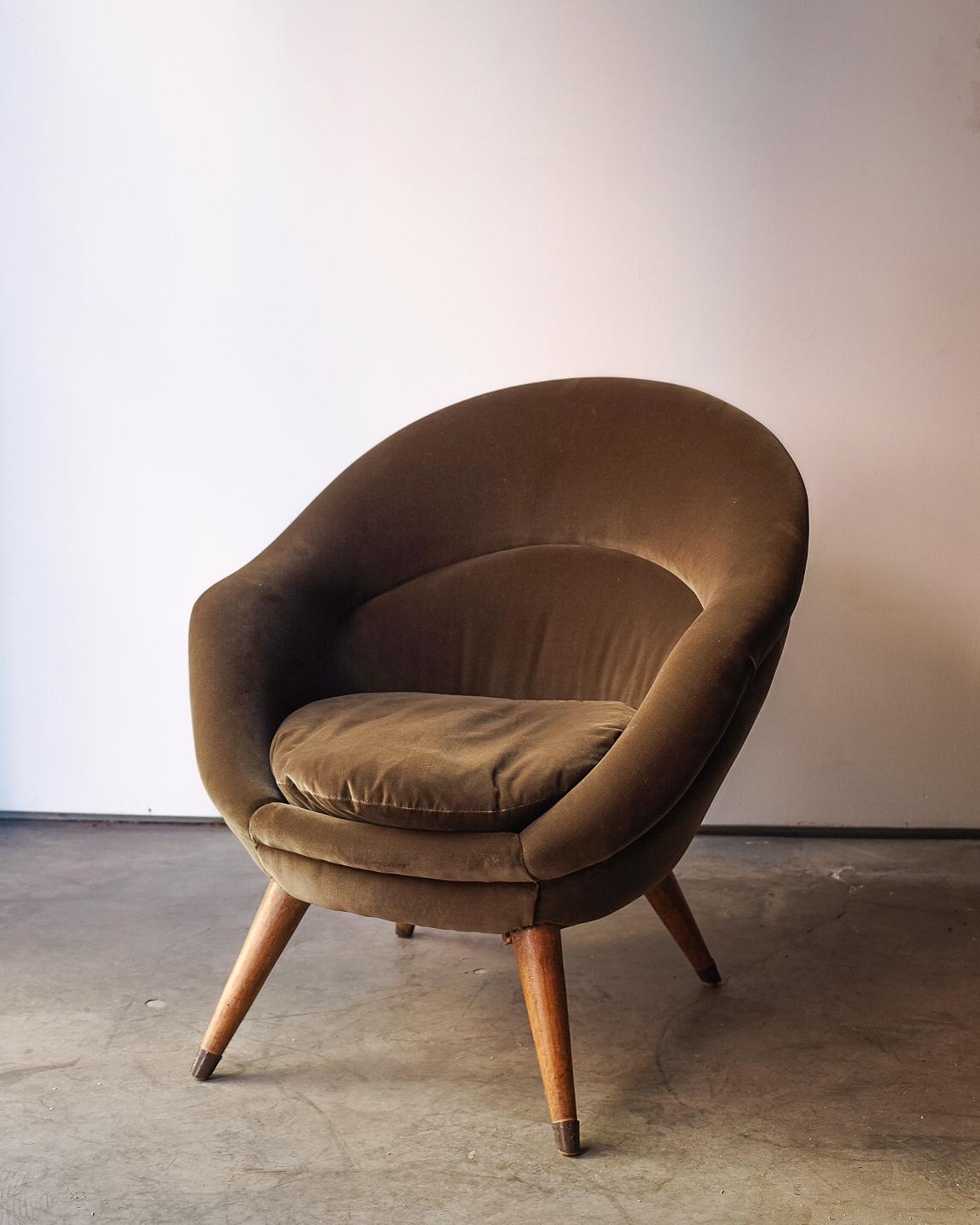 Fauteuil Samt Stühle (Europäisch) im Angebot