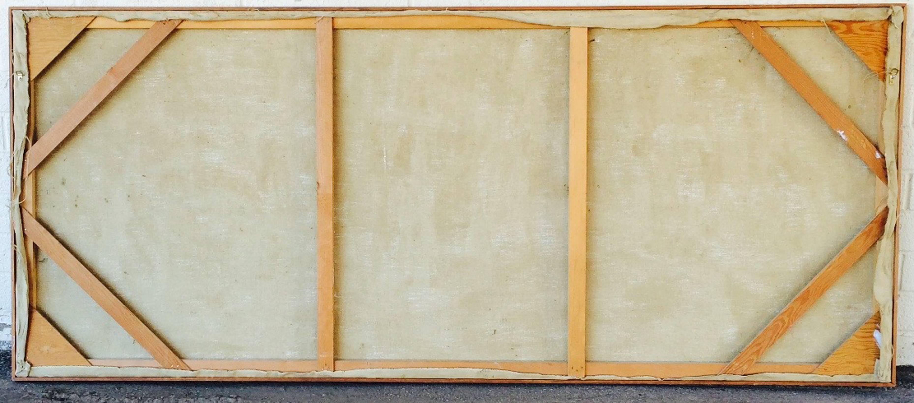Eunice Jensen Parsons Mid-Century Northwest Painting, circa 1959 In Excellent Condition For Sale In Phoenix, AZ
