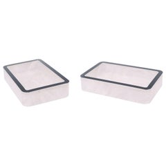 Rock Crystal Quartz Trays