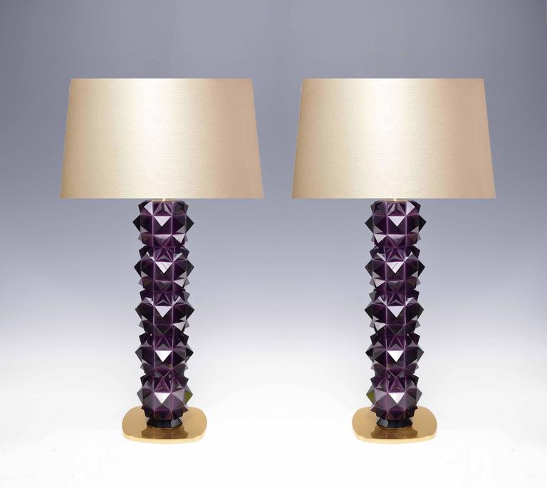 Amethyst rock cheap lamp