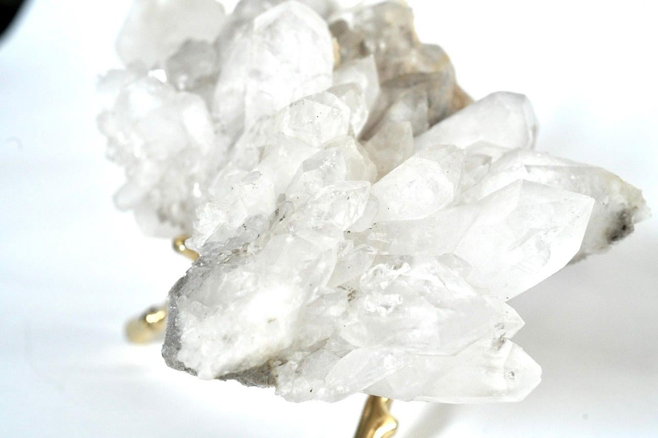 18th Century and Earlier Natural Rock Crystal Quartz Sculpture For Sale