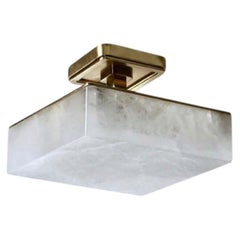 RSF10 Rock Crystal Semi Flushmount by Phoenix