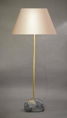 Lampada da terra moderna in agata