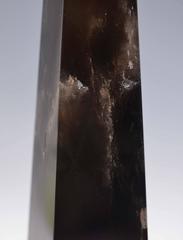 Pair of Smoky Brown Rock Crystal Obelisks