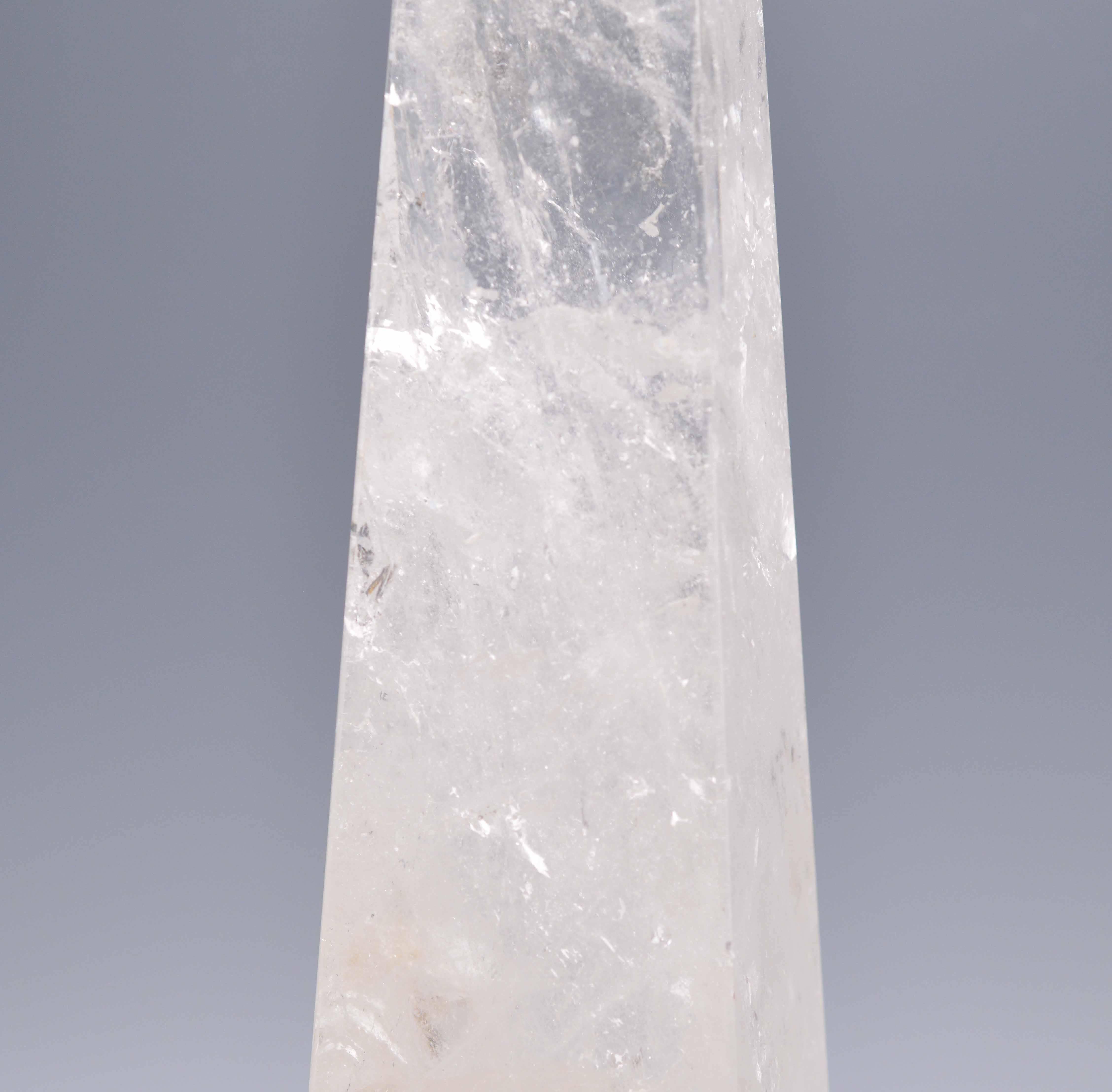 large crystal obelisk