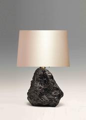 Natural Dark Rock Crystal Quartz Lamp