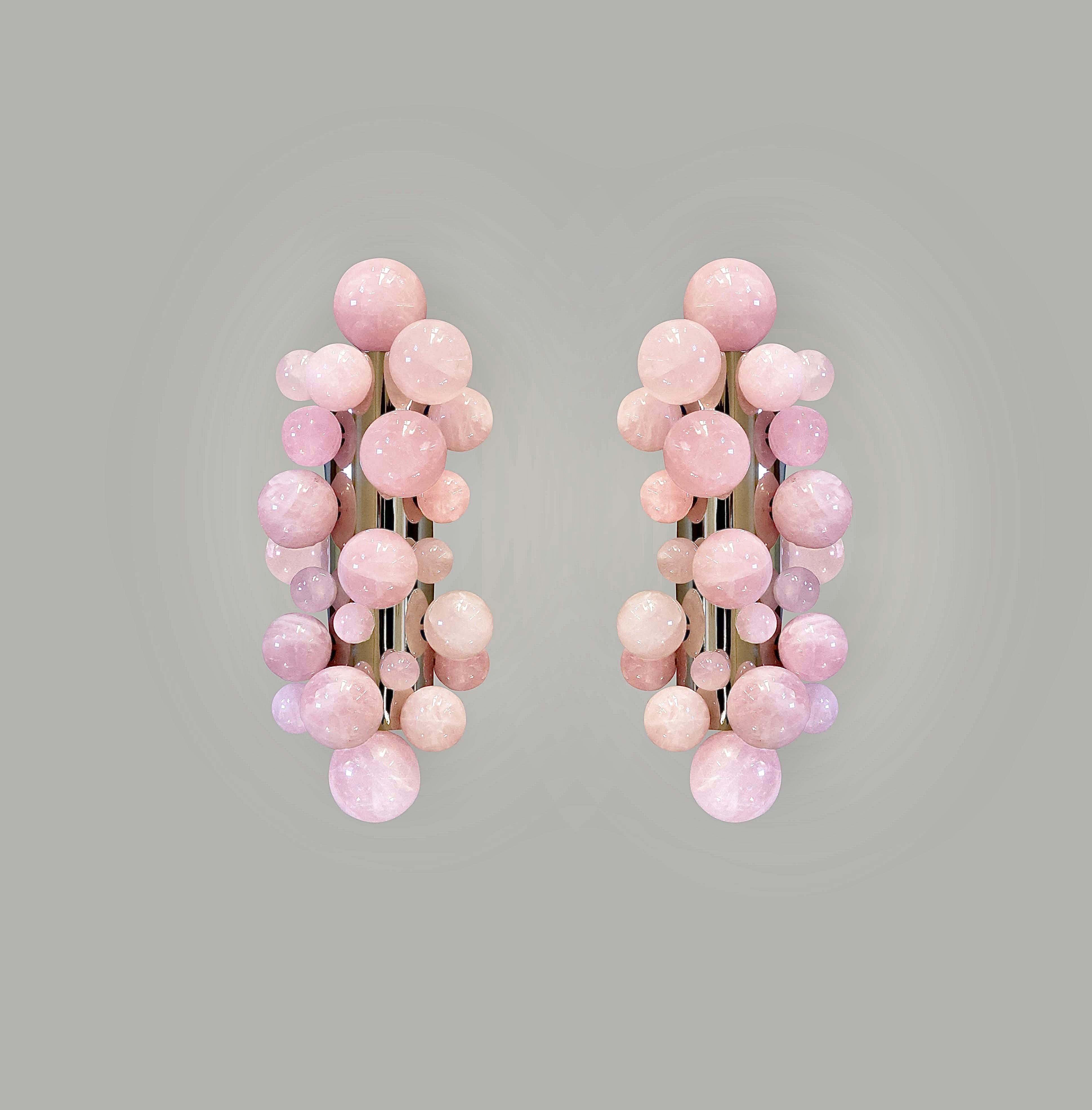 Bubble15 Apliques de Cristal de Roca By Phoenix