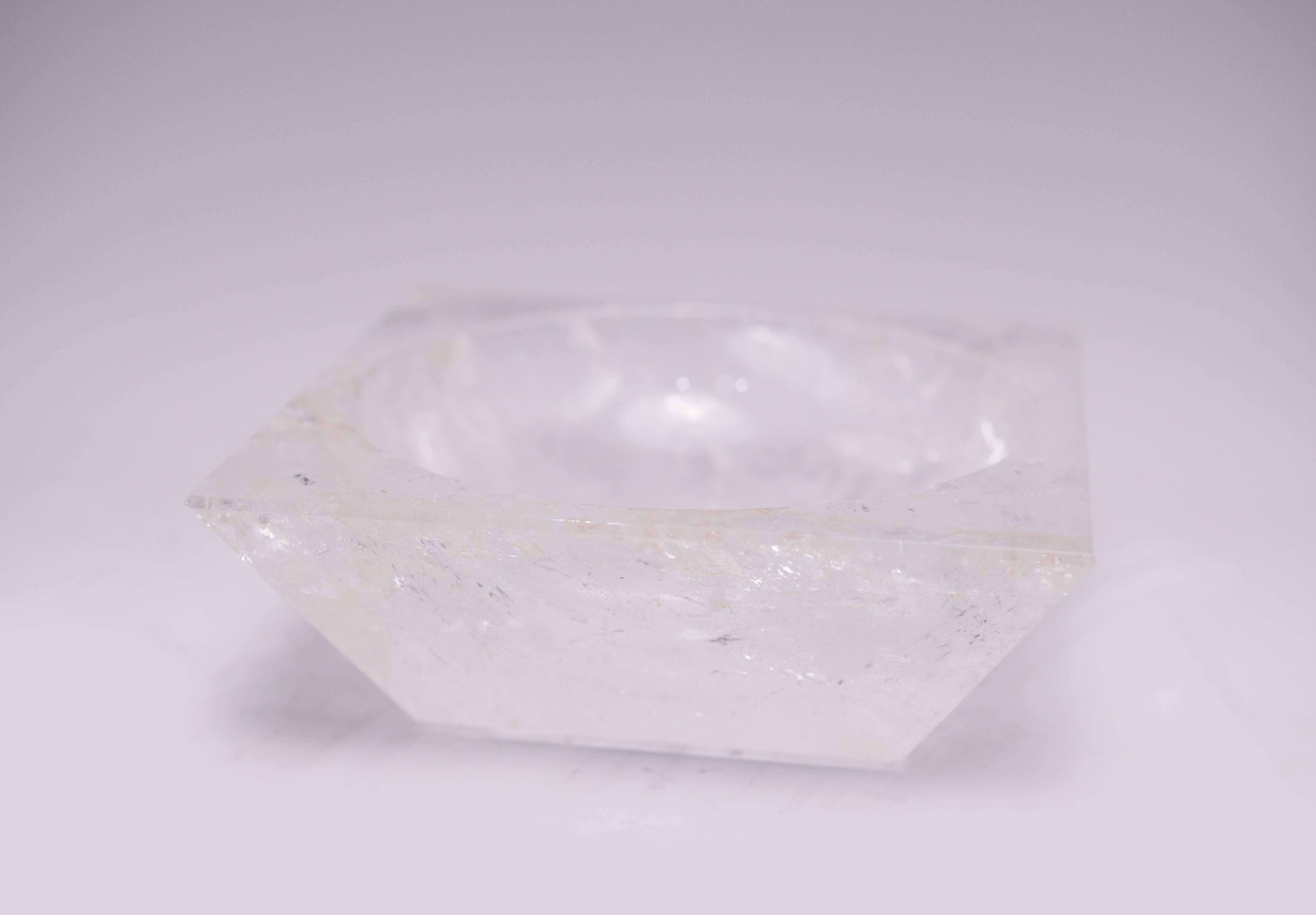 crystal quartz bowl