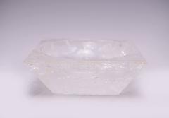 Rock Crystal Quartz Square Bowl