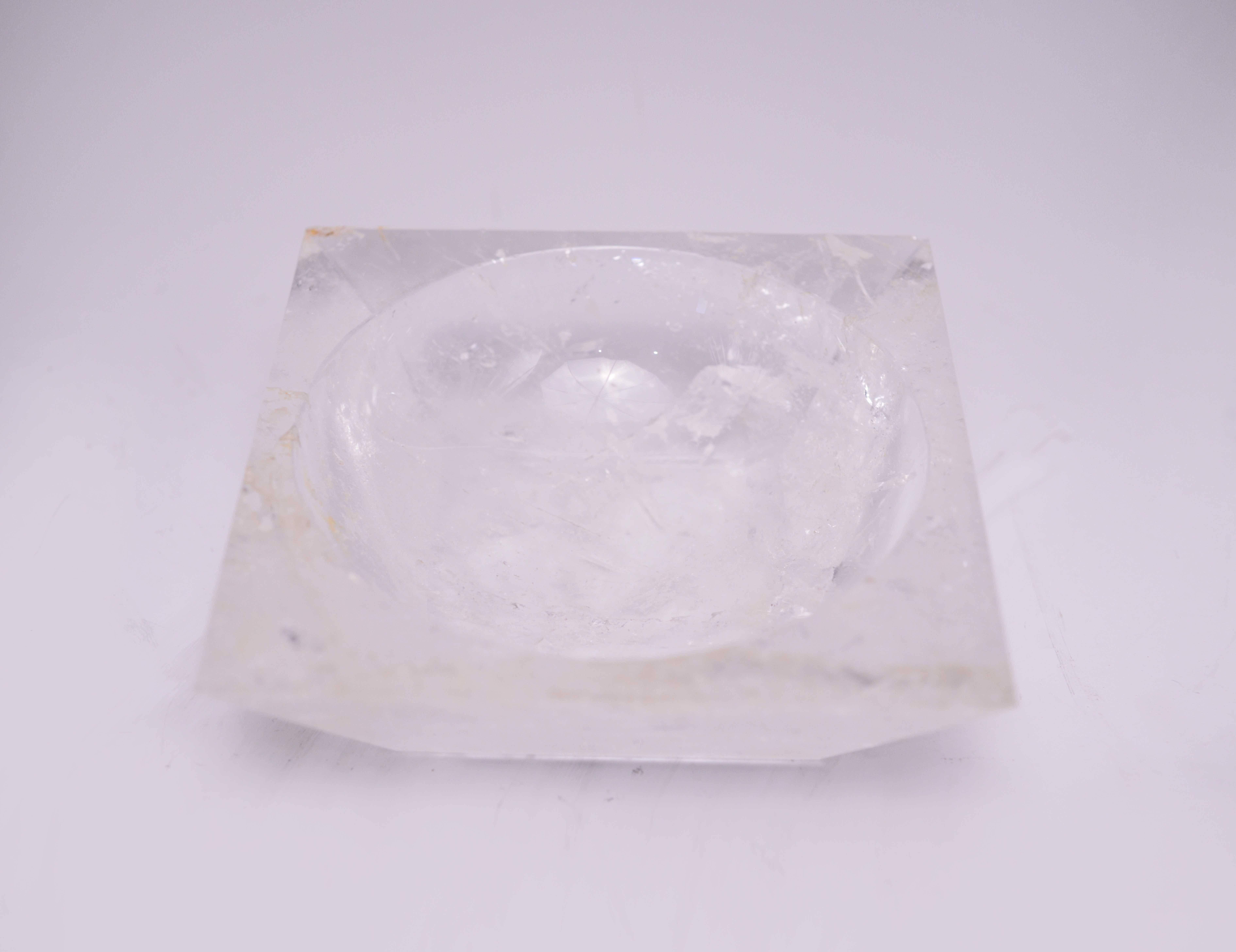 rock crystal bowl