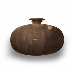 Gray-Pottery Cocoon Jar, Han Dynasty