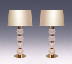 Candy IV Rock Crystal Quartz Lamps by Phoenix