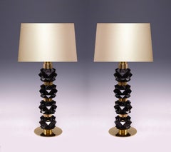 Smoky Candy IV Rock Crystal Quartz Lamps by Phoenix