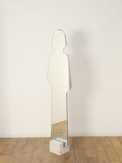 Human Shaped Mirror 1970's