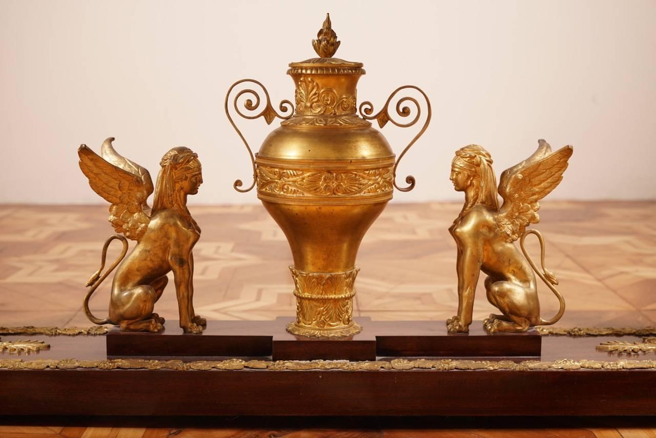 French Ormolu-Mounted Centre Table by Leon Kahn, Paris, circa 1890 For Sale
