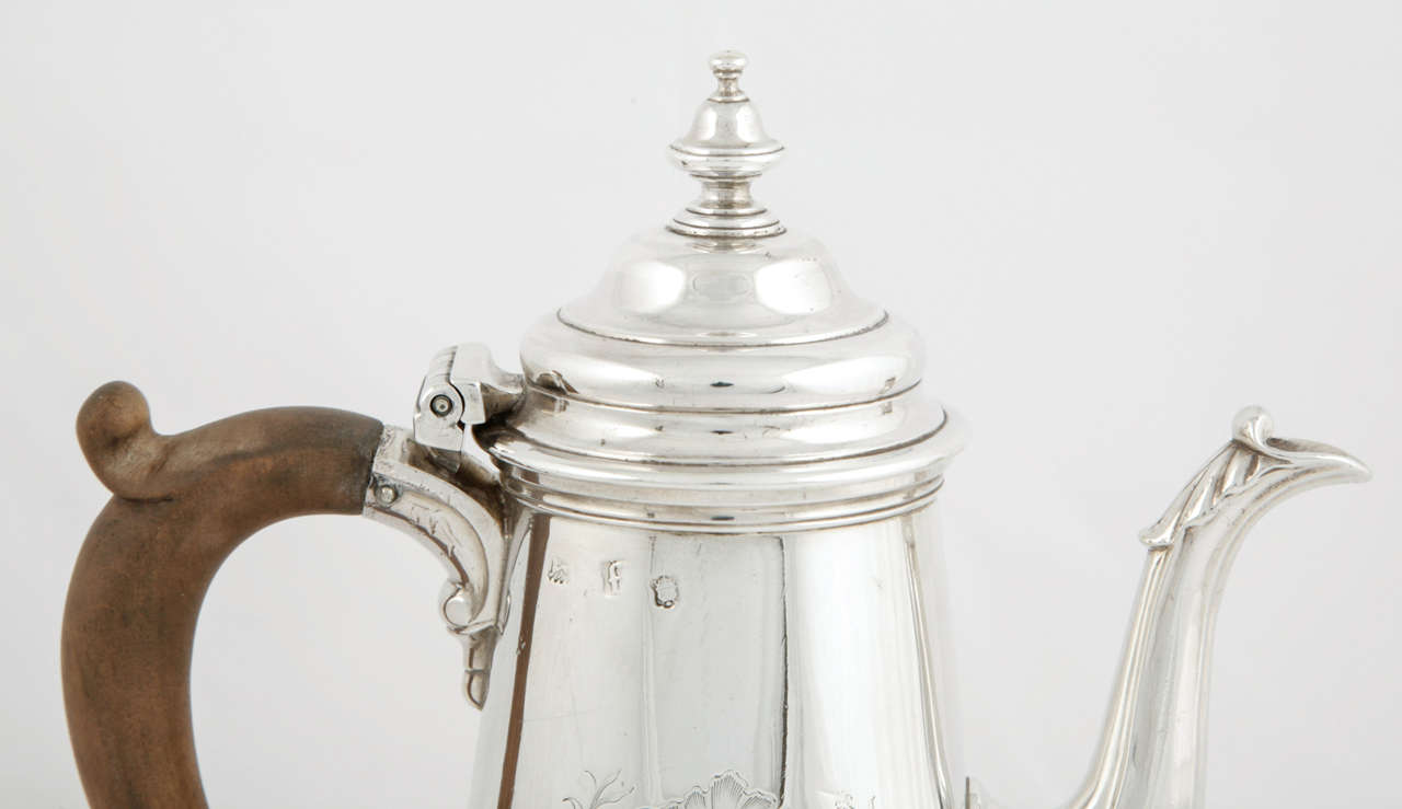 English George II Coffee Pot