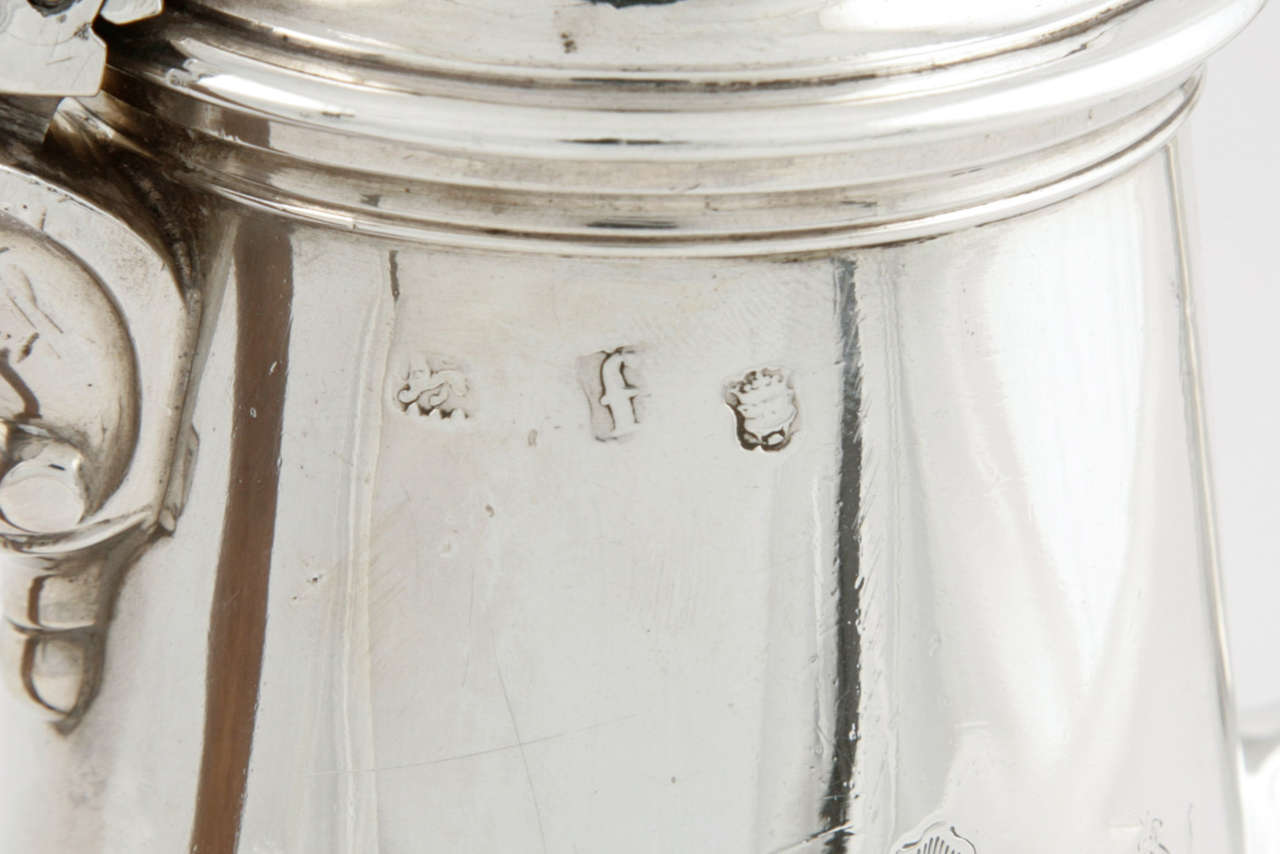 Silver George II Coffee Pot