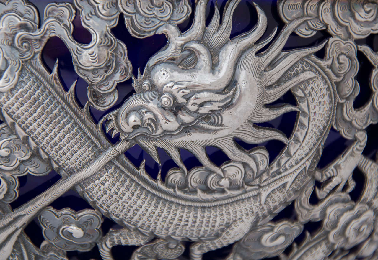 Chinese Export Silver Bowl 1