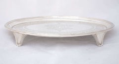 Pair of George III Silver Salvers, 1801