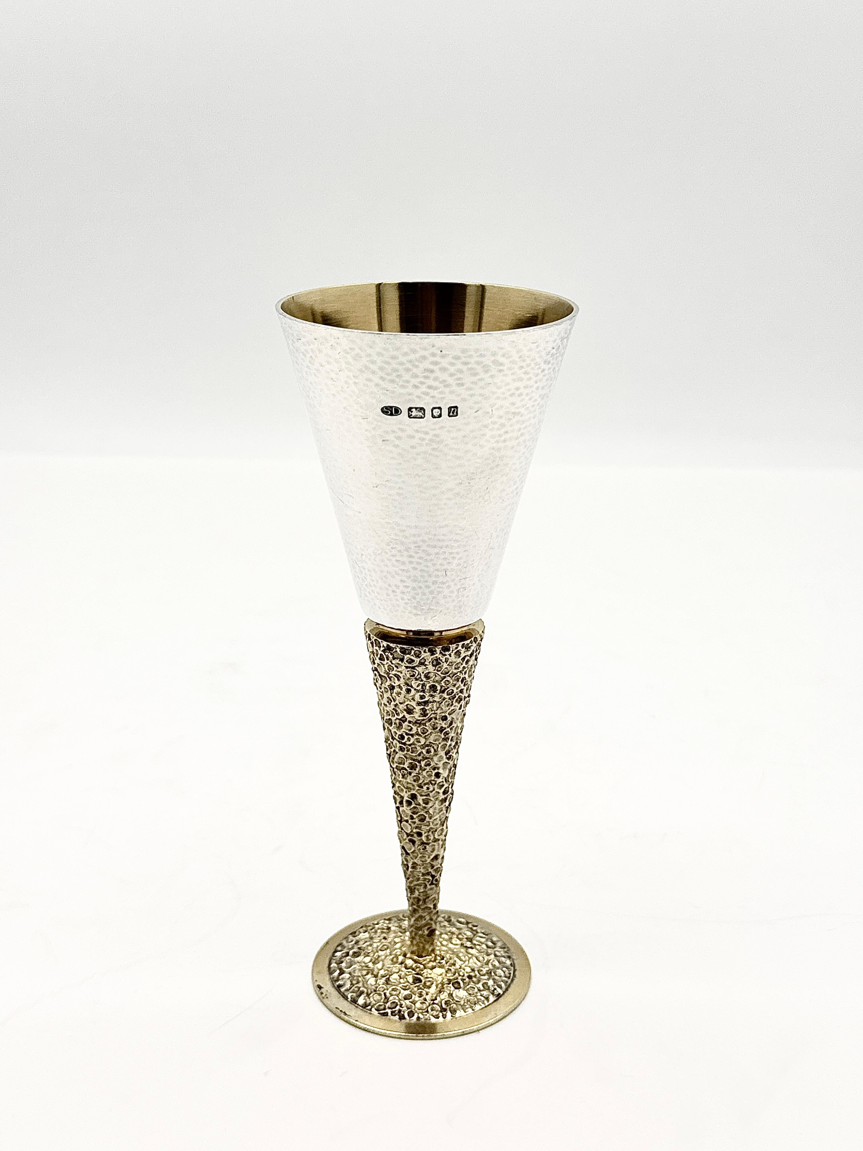 Set of  Twelve Goblets For Sale 5