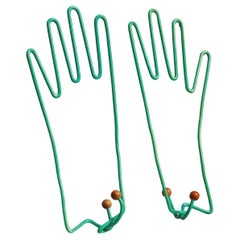 Paar seltene Draht-Handschuhspanner, Europa, 1950er Jahre
