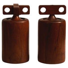 Retro Iconic rare Salt & Pepper Grinder by Birgith Krogh for Woodline, Denmark, 1960s