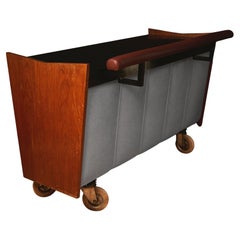 Mid-Century Modern Bespoke Dry Bar Cabinet, Austria, circa 1950s