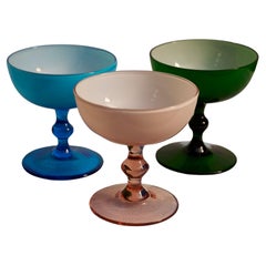 Set of 5 Murano Glass Coupes by Franco & Carlo Moretti, Italy, 1959