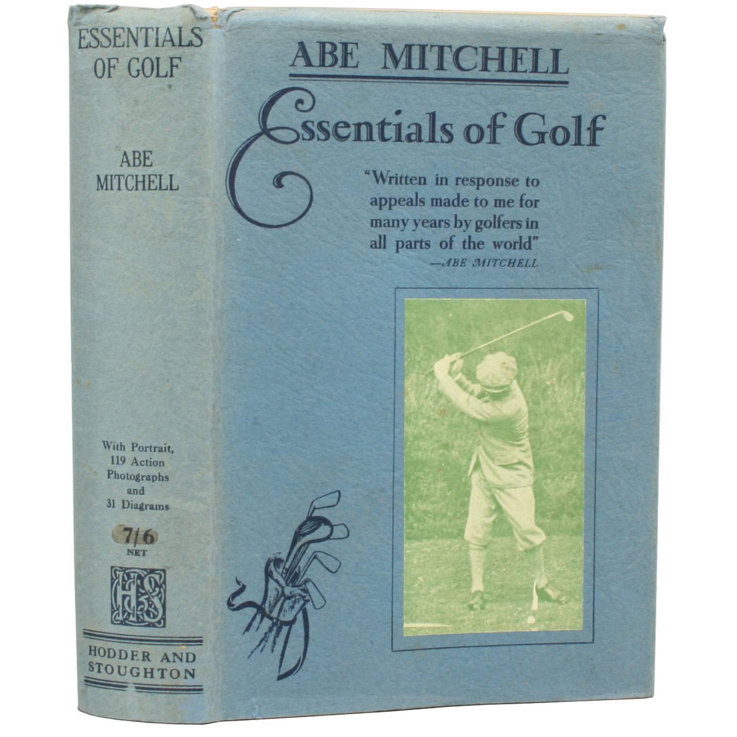 Golf Book by Abe Mitchell