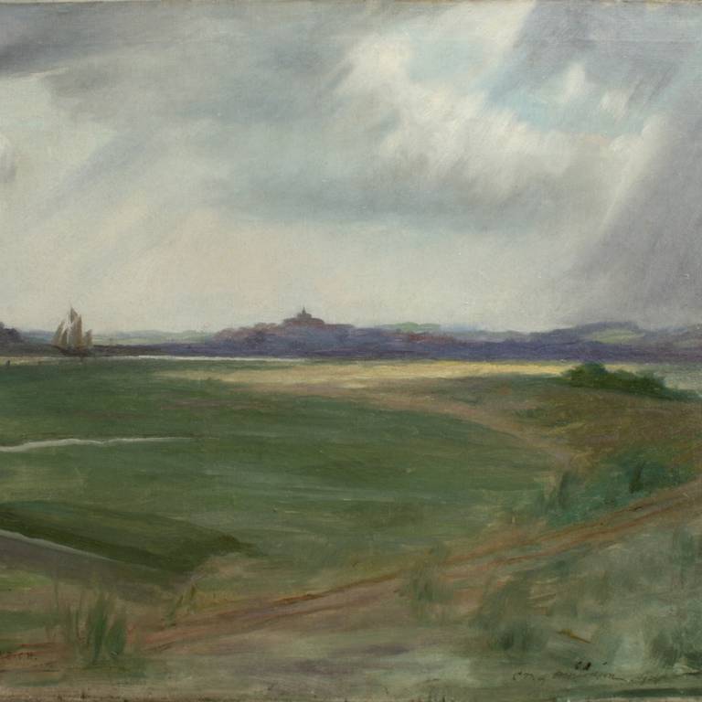 A fine golf painting, 