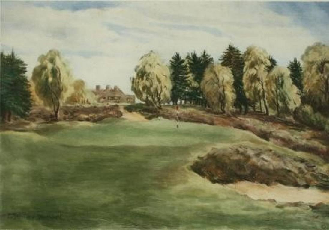 Sporting Art Vintage Golf Print 'The Royal Berkshire'