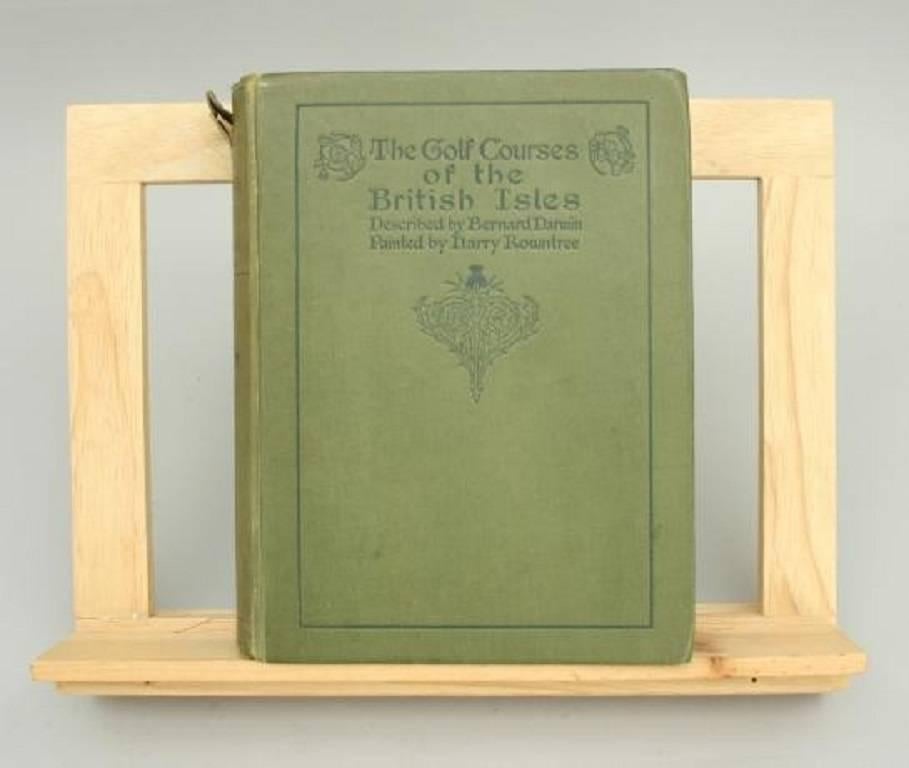 A fantastic golf book written by Bernard Darwin, one of the greatest golf writers ever to put pen to paper. ‘The Golf Courses Of The British Isles, Described by Bernard Darwin, Painted by Harry Rowntree' was published in 1910 by Duckworth & Co., 3